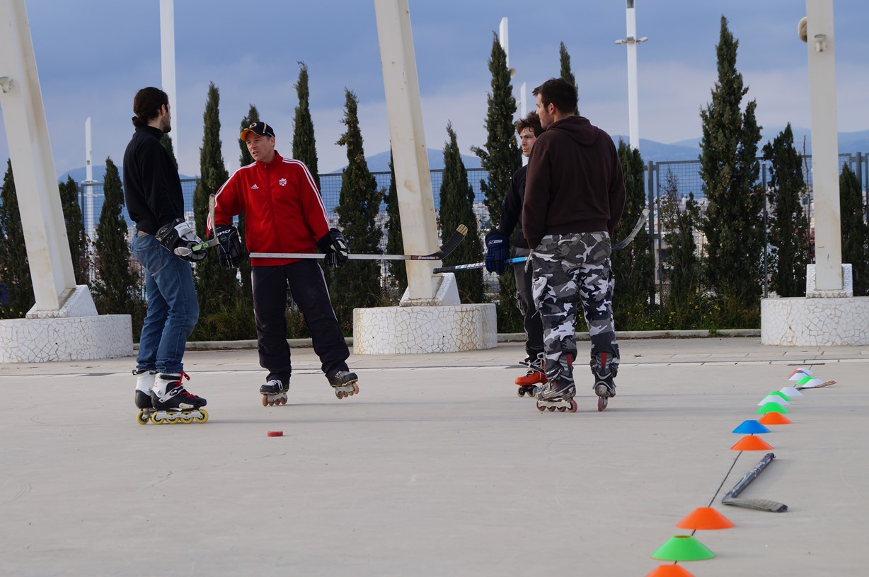 Προπόνηση inline hockey