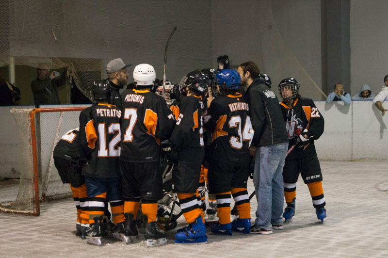 Παιδική ομάδα ice hockey Athens Warriors Juniors